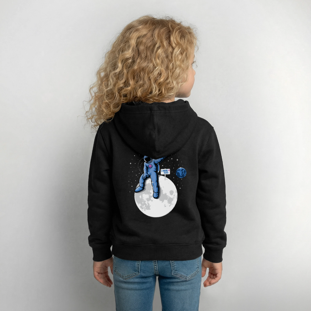 DVIZHWEAR Kids – Miss You From Space Hoodie - black