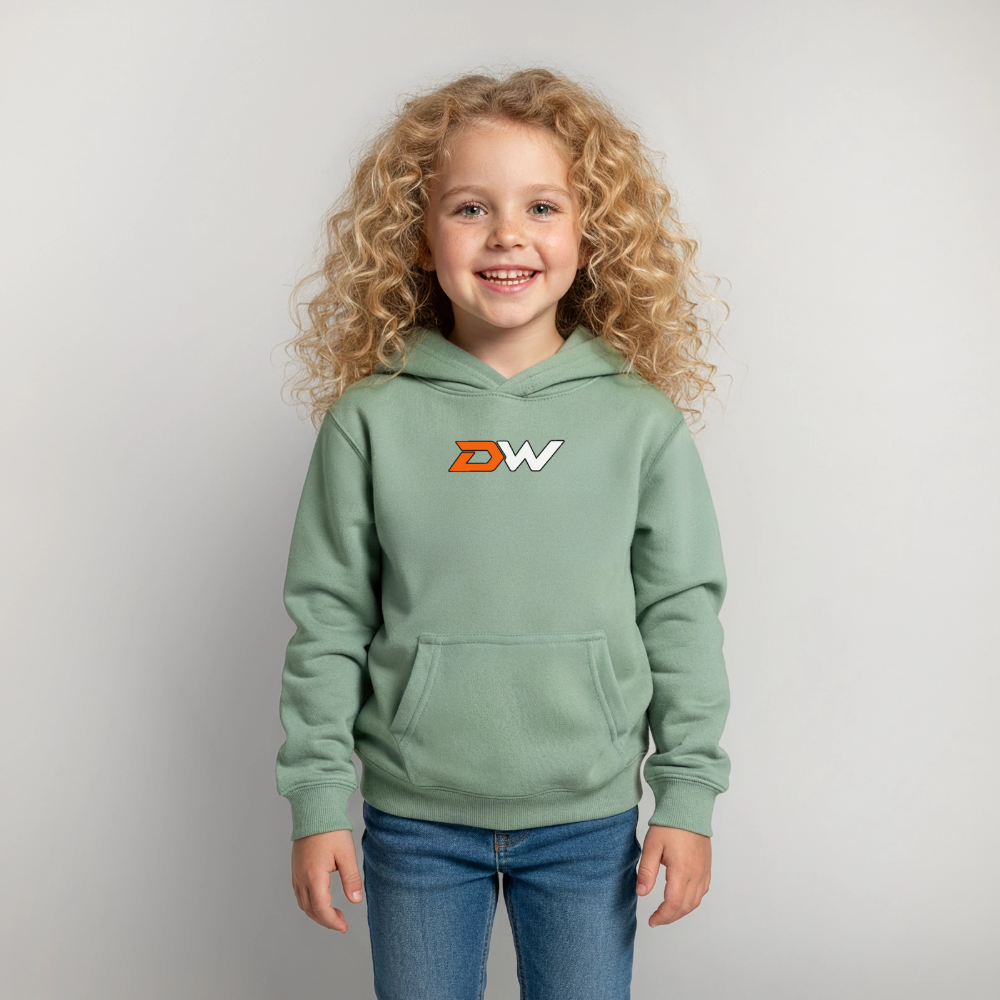 DVIZHWEAR Kids – Miss You From Space Hoodie - steel green