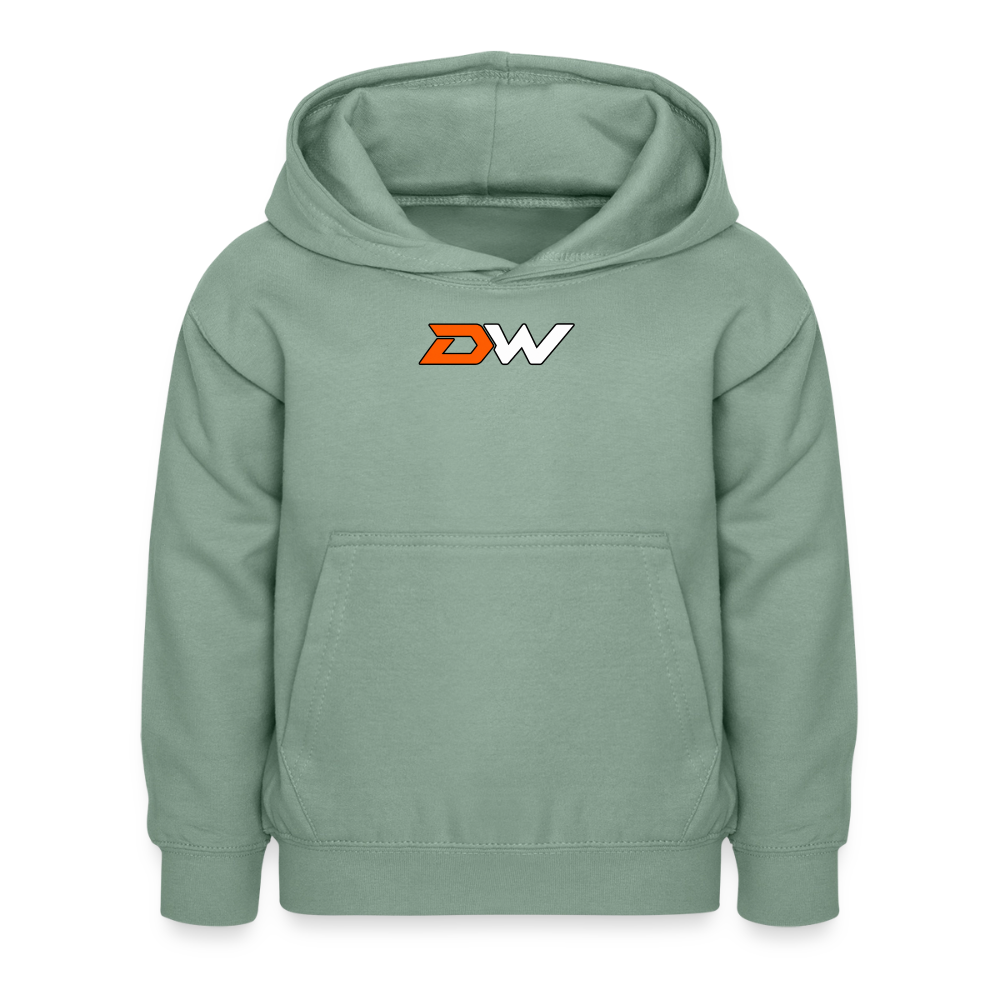 DVIZHWEAR Kids – Miss You From Space Hoodie - steel green