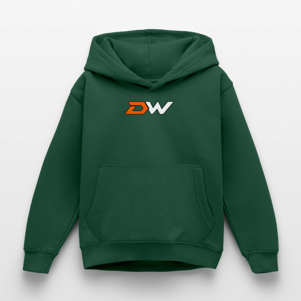 DVIZHWEAR Kids – Miss You From Space Hoodie - bottle green