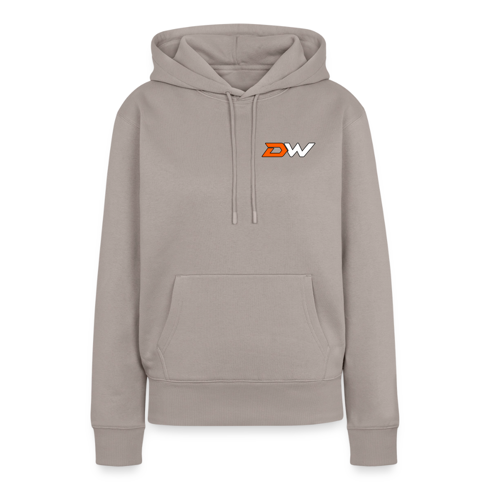 Women’s Premium Logo Hoodie – DVIZHWEAR - taupe