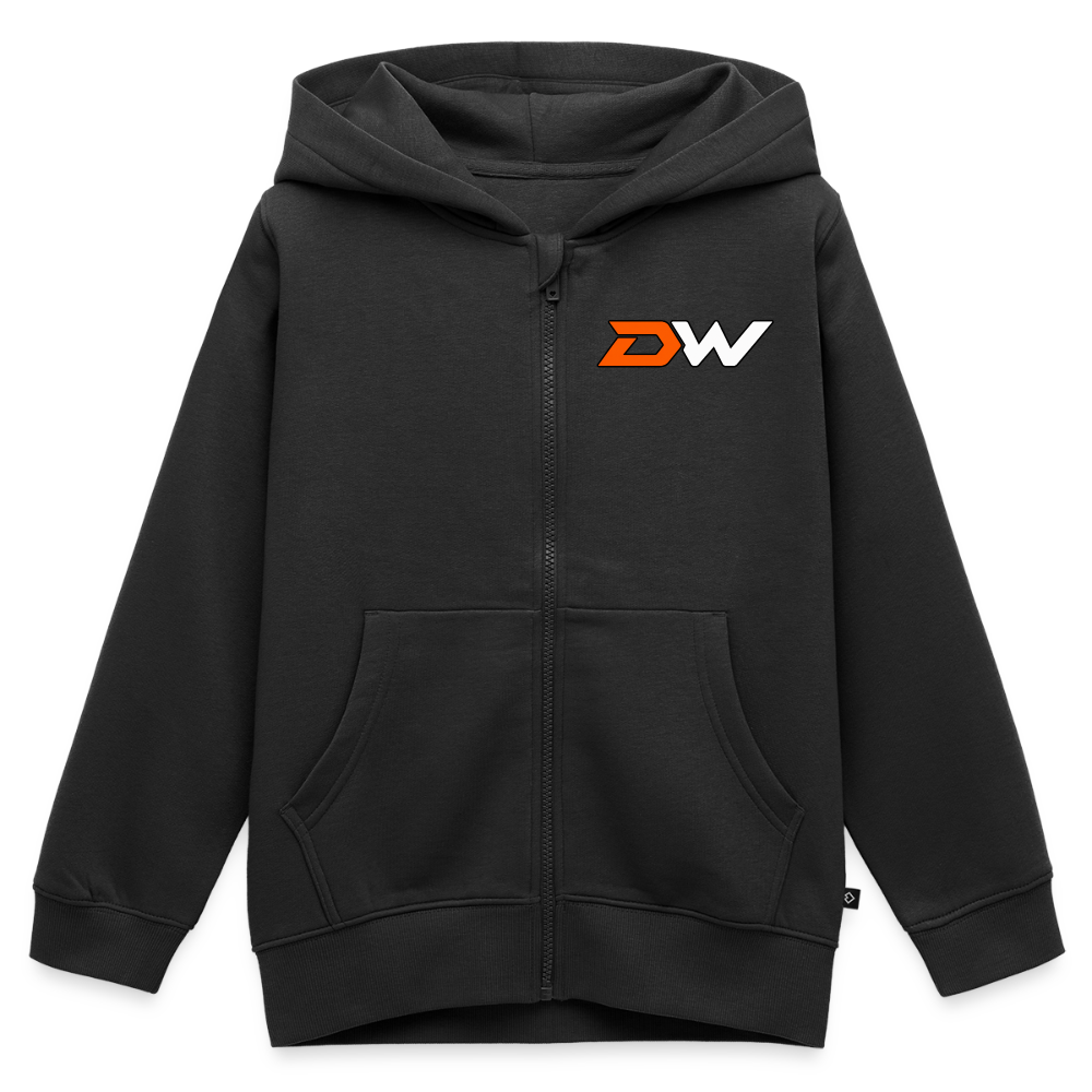 Kids' Premium Zip Hoodie - black