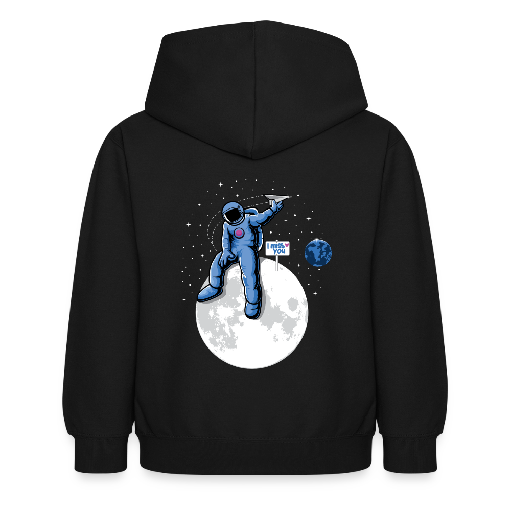DVIZHWEAR Kids – Miss You From Space Hoodie - black