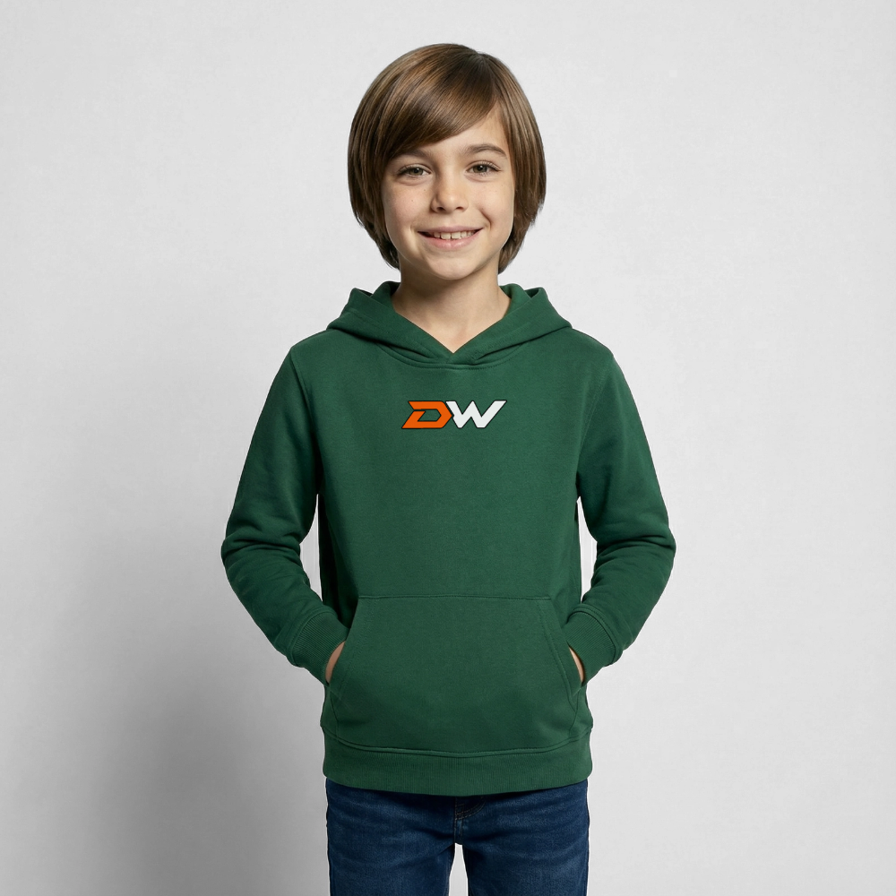 DVIZHWEAR Kids – Miss You From Space Hoodie - bottle green