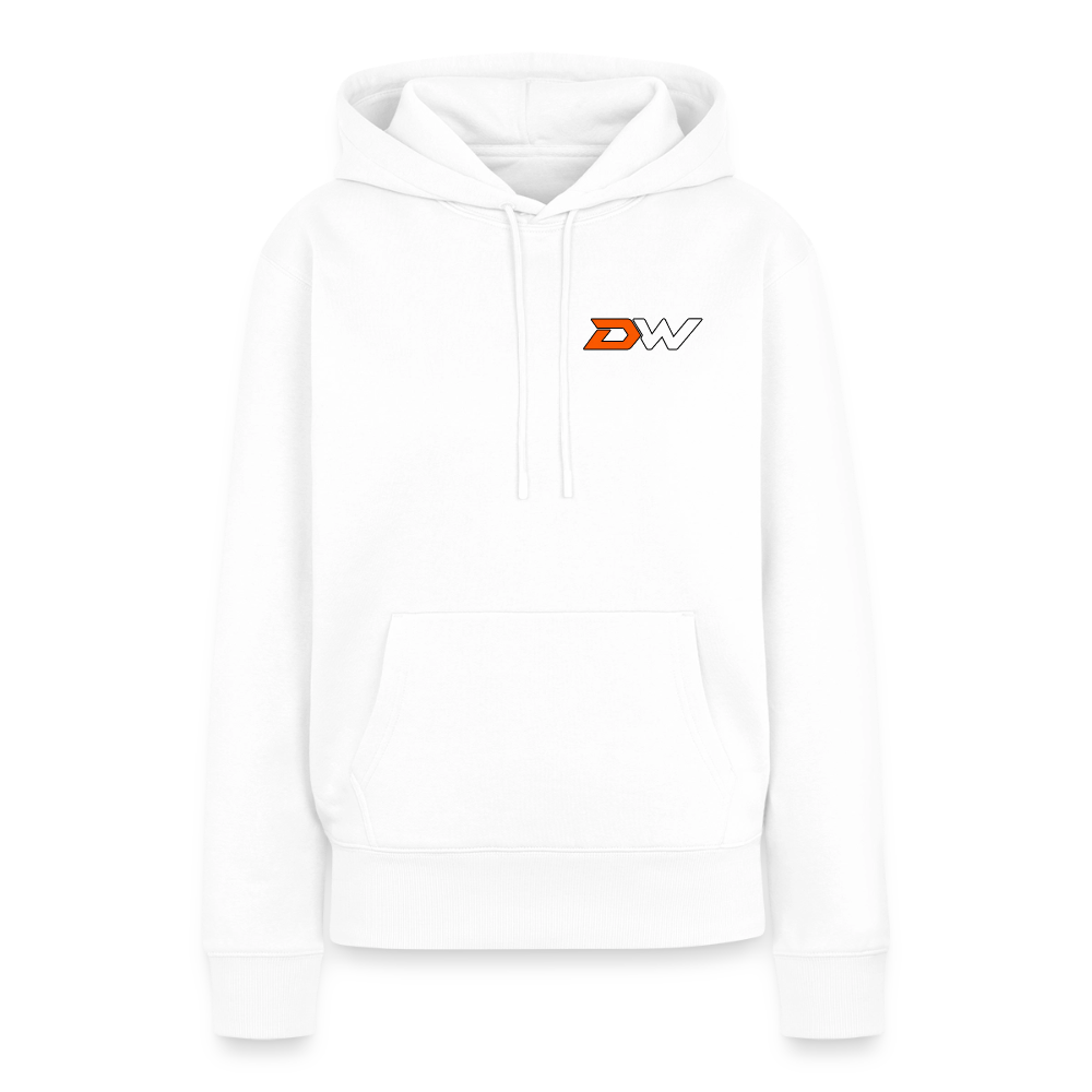 Women’s Premium Logo Hoodie – DVIZHWEAR - white