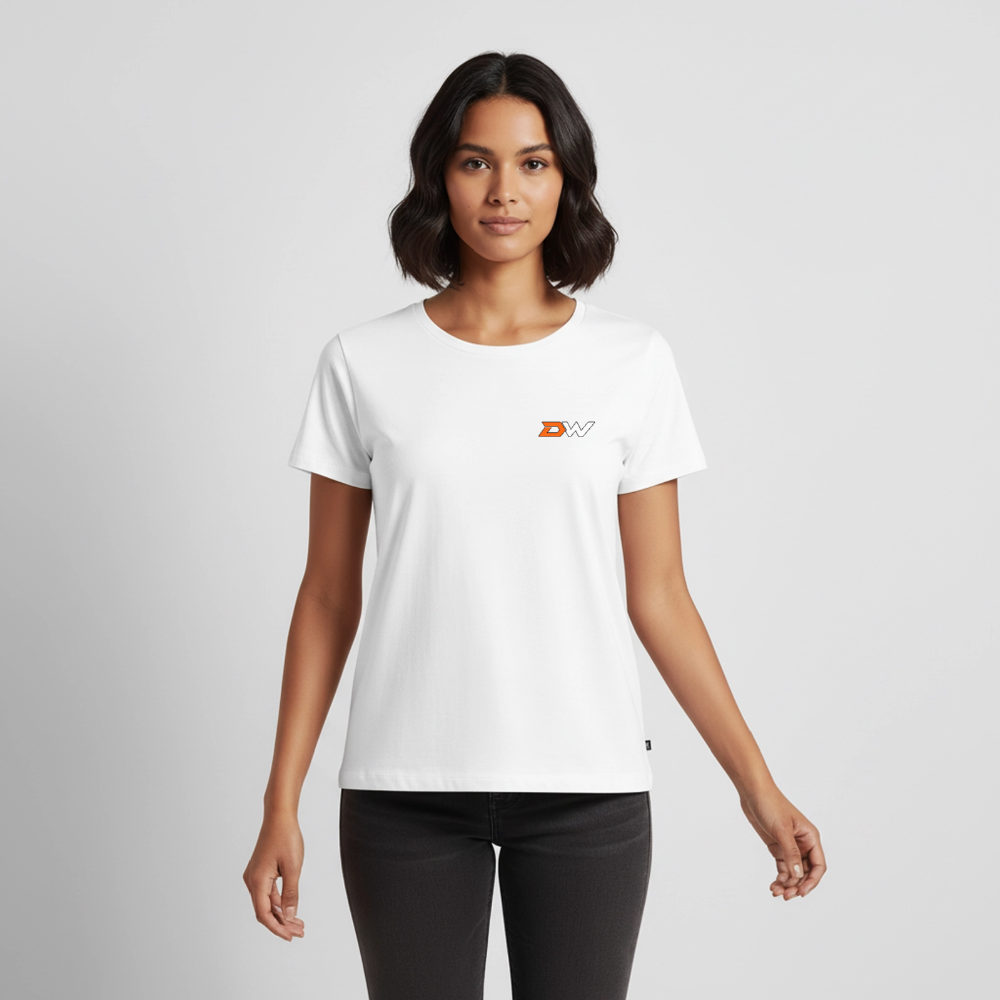 Women’s Premium Logo T-Shirt – DVIZHWEAR - white