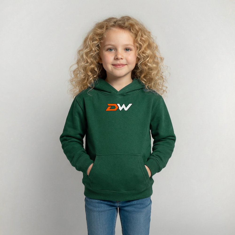 DVIZHWEAR Kids – Miss You From Space Hoodie - bottle green