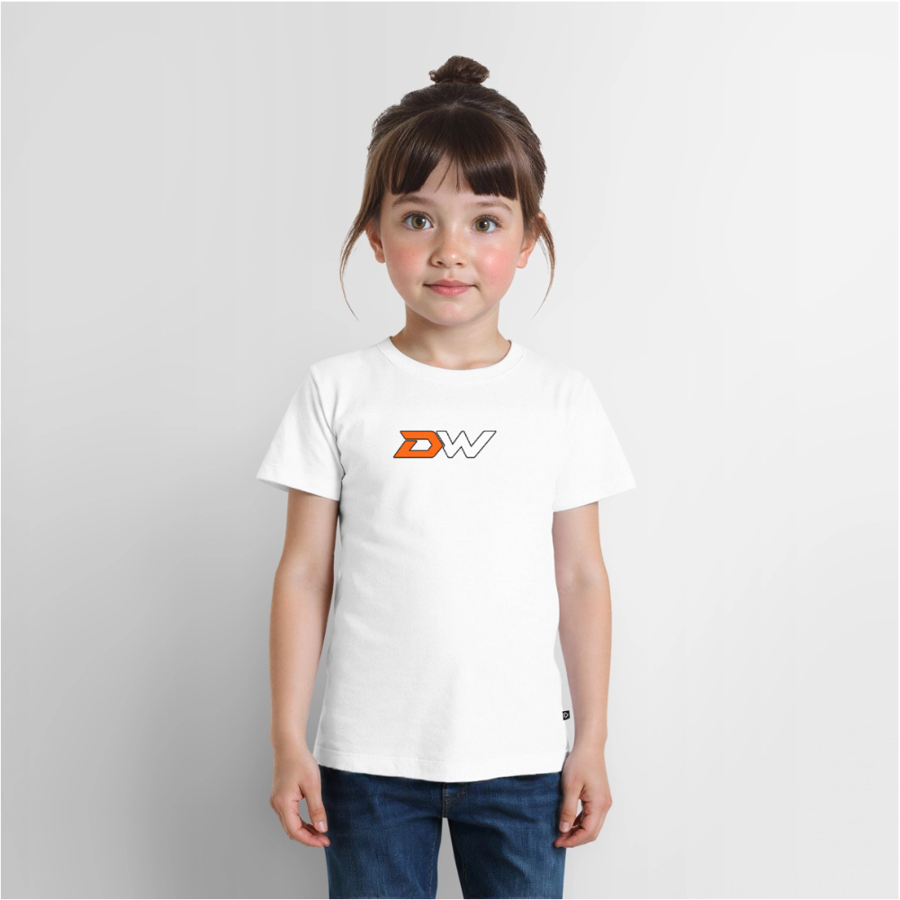 Space Rider Kids T-Shirt – Astronaut Streetwear | DVIZHWEAR - white
