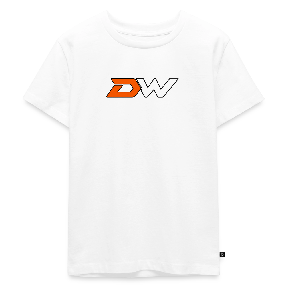 Space Rider Kids T-Shirt – Astronaut Streetwear | DVIZHWEAR - white