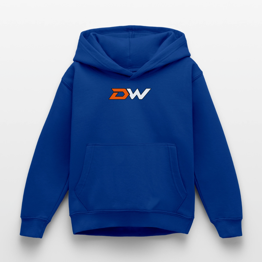 DVIZHWEAR Kids – Miss You From Space Hoodie - bright royal