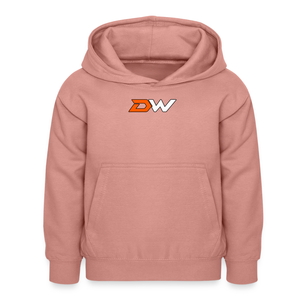 DVIZHWEAR Kids – Miss You From Space Hoodie - dusky rose