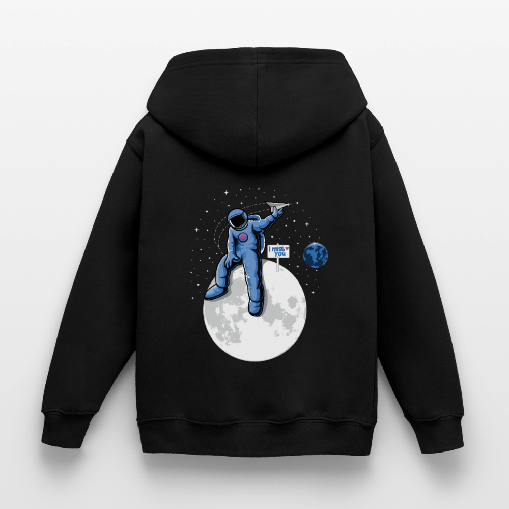 DVIZHWEAR Kids – Miss You From Space Hoodie - black